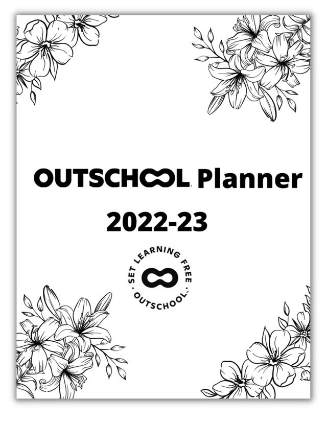 Homeschool Schedule Planner Template Canva Contest Winner Cover